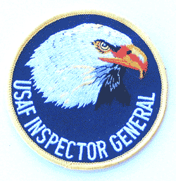 USAF Inspector General - Military Patches and Pins
