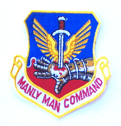 Manly Man Command - Military Patches and Pins