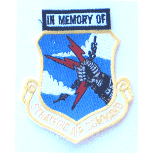 In Memory of SAC - Military Patches and Pins