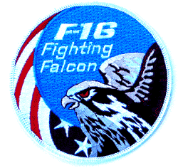 F-16 Fighting Falcon - Military Patches and Pins