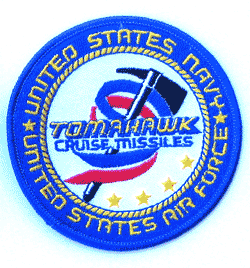 Tomahawk Cruise Missile - Military Patches and Pins