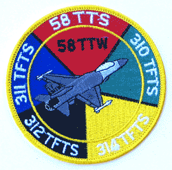 58th TTW - Military Patches and Pins