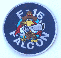F-16 Falcon Bandito - Military Patches and Pins