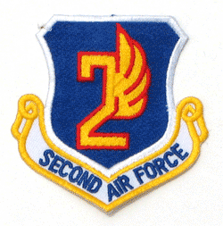 Second Air Force - Military Patches and Pins