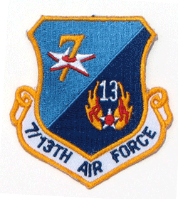 7/13th AF - Military Patches and Pins