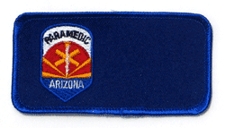 Arizona Paramedic Name Patch - Military Patches and Pins