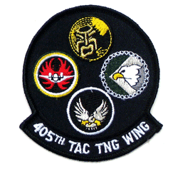 405th TTW - Military Patches and Pins