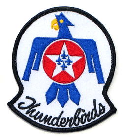 Thunderbirds 4" - Military Patches and Pins