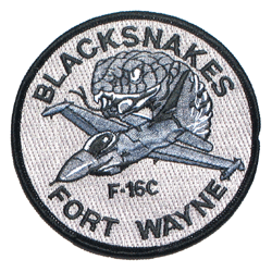 F-16C Blacksnakes - Military Patches and Pins