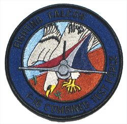 F-16 Combined Test Force - Military Patches and Pins