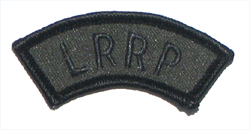 LRRP Tab Sub&#39;d. - Military Patches and Pins
