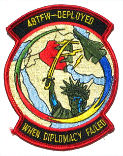 48th TFW Deployed - Military Patches and Pins