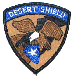 Desert Shield - Military Patches and Pins