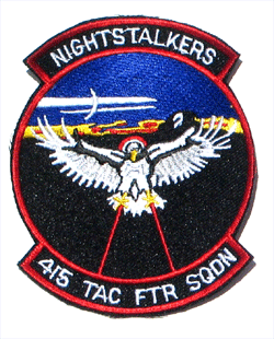 415 TFS Nightstalkers - Military Patches and Pins