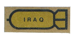 Iraq Leather Bomb - Military Patches and Pins