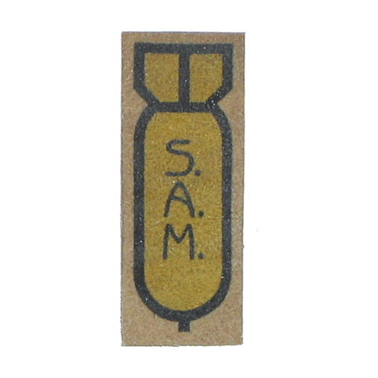 S.A.M. Leather Bomb - Military Patches and Pins