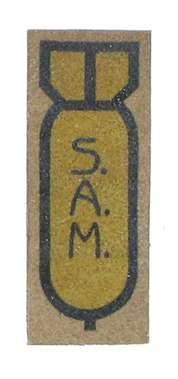 S.A.M. Leather Bomb - Military Patches and Pins