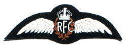 Royal Flying Corps Pilot Wing - Military Patches and Pins