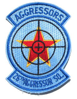 26th Aggressor Squadron - Military Patches and Pins