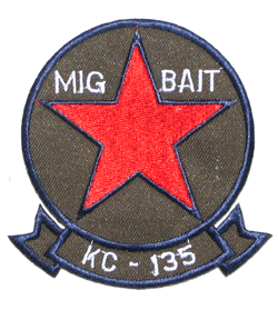 KC-135 Mig Bait - Military Patches and Pins