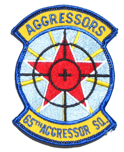 65th Aggressor Squadron - Military Patches and Pins