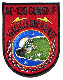 AC-130 Gunship - Military Patches and Pins