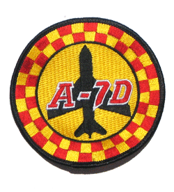 A-7D Yellow - Military Patches and Pins