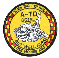 A-7D Ugly But ..... - Military Patches and Pins
