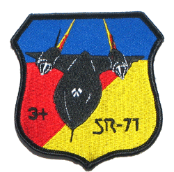 3+SR-71 (3 1/2") - Military Patches and Pins