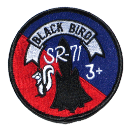 SR-71 Black Bird - Military Patches and Pins