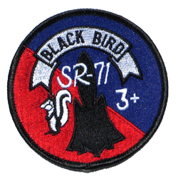 SR-71 Black Bird - Military Patches and Pins