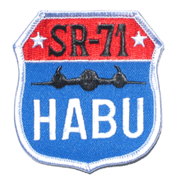 SR-71 HABU - Military Patches and Pins