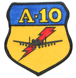 A-10  (4") - Military Patches and Pins