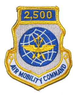Air Mobility Command/2500 w/Velcro - Military Patches and Pins