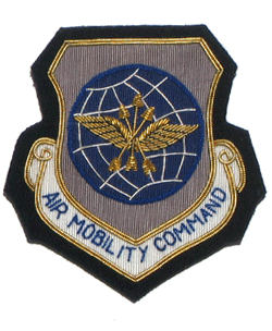 Air Mobility Command Bullion - Military Patches and Pins