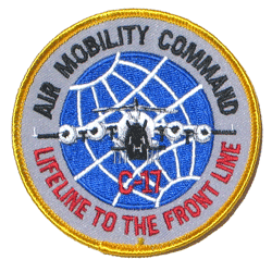 AMC/Lifeline To The Front Line - Military Patches and Pins