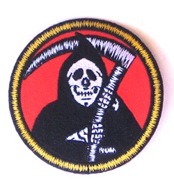 Grim Reaper Patch - Military Patches and Pins