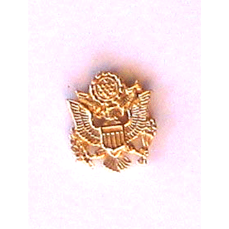 US Army Lapel Pin w/1 clutch - Military Patches and Pins
