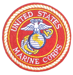 USMC Logo 4&quot; - Military Patches and Pins