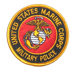 USMC Military Police - Military Patches and Pins