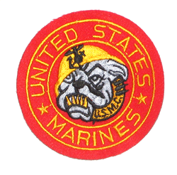 USMC Bulldog - Military Patches and Pins