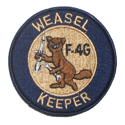 F-4G Weasel Keeper - Military Patches and Pins