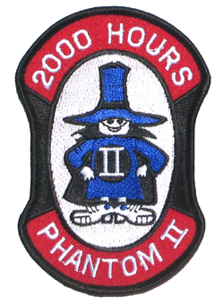 Phantom II 2000 Hours - Military Patches and Pins
