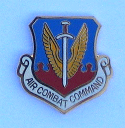 Air Combat Command Pin w/1 clutch - Military Patches and Pins