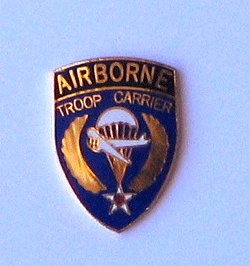 Airborne Troop Carrier Command Pin w/2 clutches - Military Patches and Pins