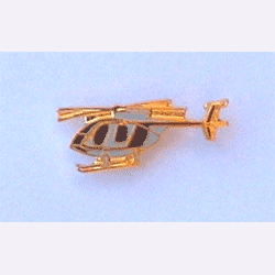 MD-500 Heli w/1 clutch - Military Patches and Pins