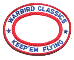 Warbird Classics Patch/White - Military Patches and Pins