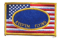 Keep 'em Flying Patch - Military Patches and Pins