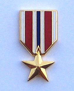 Bronze Star Mini Medal w/2 clutches - Military Patches and Pins