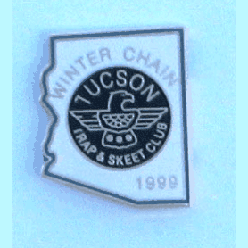 Winter Chain Tucson Trap & Skeet Club 1999 w/1 clutch - Military Patches and Pins